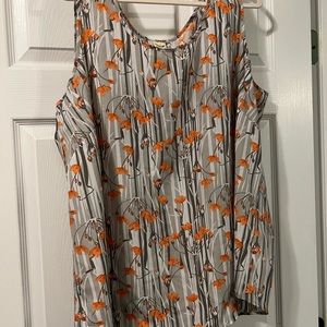 Faded Glory Sleeveless Blouse 3X